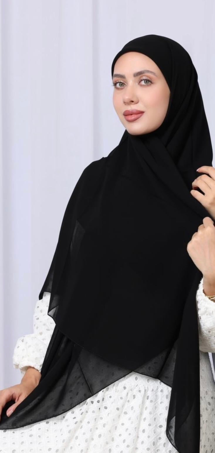 Classic black Chiffon Eshare