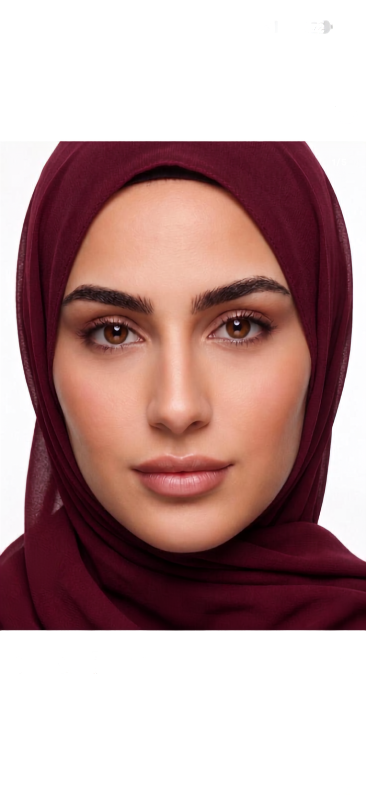 Crepe Chiffon Hijab