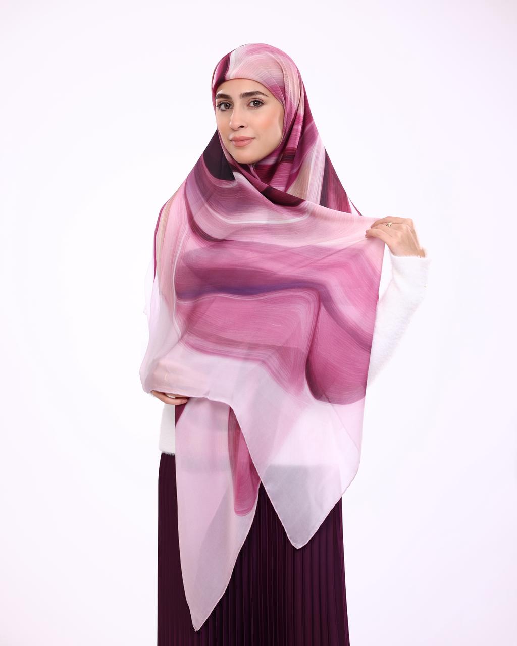 Crimson Solara Silk Eshare