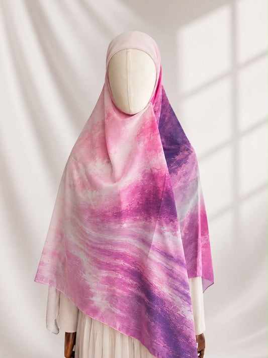 Velvet Fuchsia Chiffon Eshare