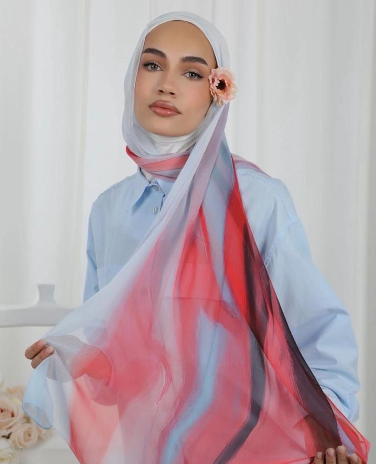 Lumere Chiffon Silk Shawl