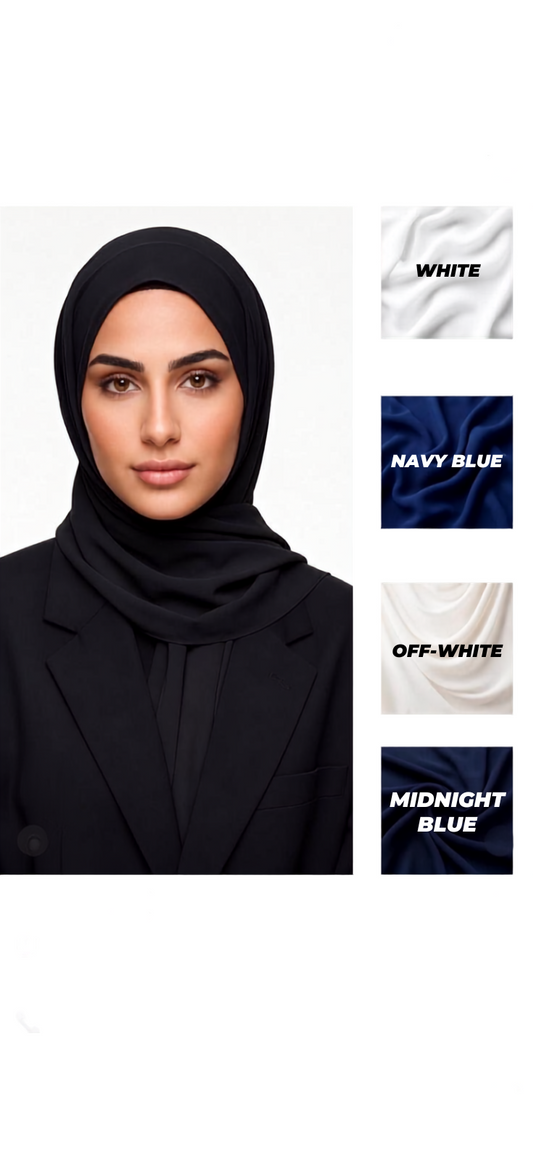 Crepe Chiffon Hijab