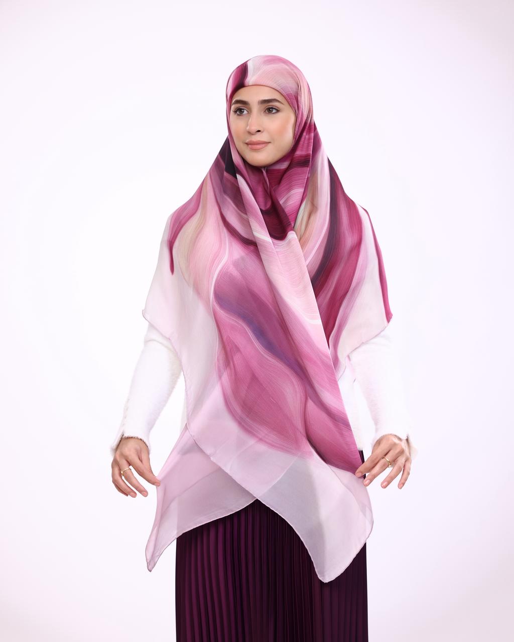 Crimson Solara Silk Eshare